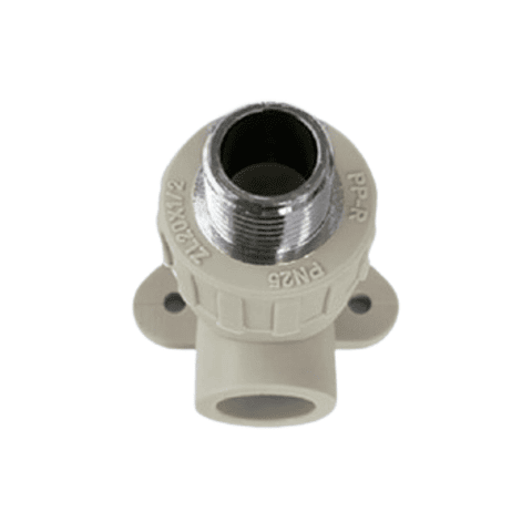 Codo Fusion Hilo Metálico HE C/Soporte PP-R