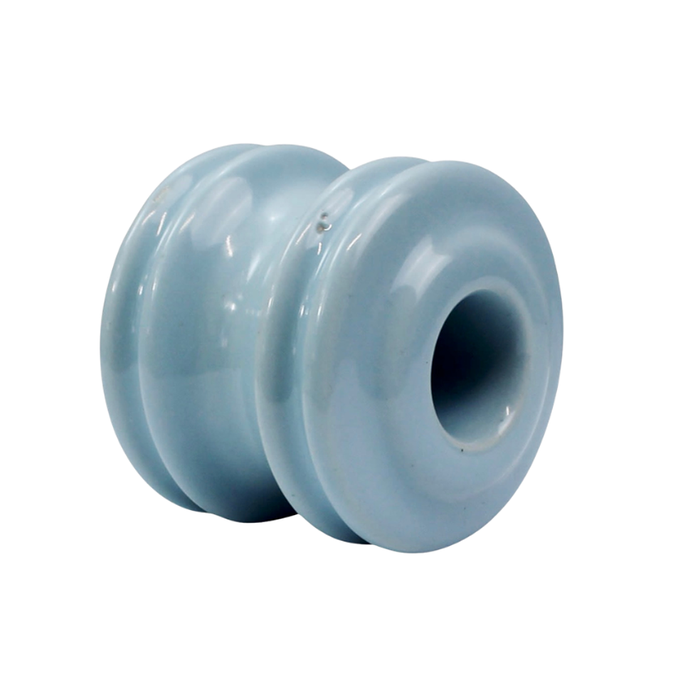 Aislador Carrete Porcelana Mediano 57x54mm 1