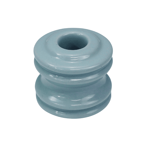Aislador Carrete Porcelana Mediano 57x54mm
