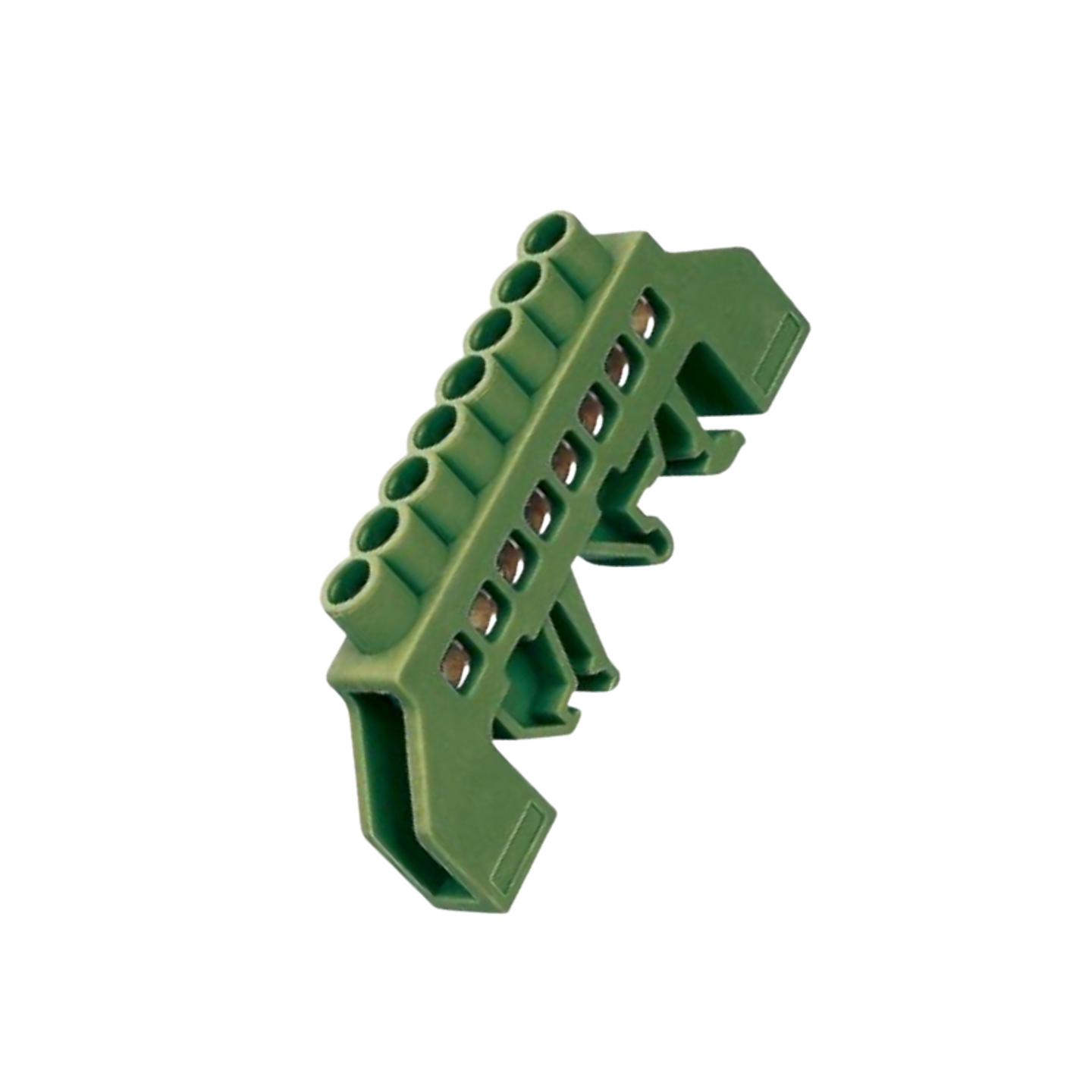 Barra Concesión Broce Aislada 8P Riel Din 4