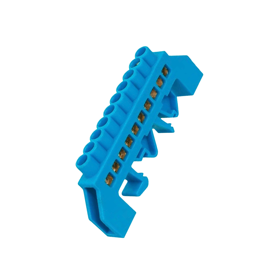 Barra Concesión Broce Aislada 10P Riel Din  3