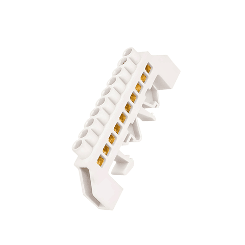 Barra Concesión Broce Aislada 10P Riel Din 