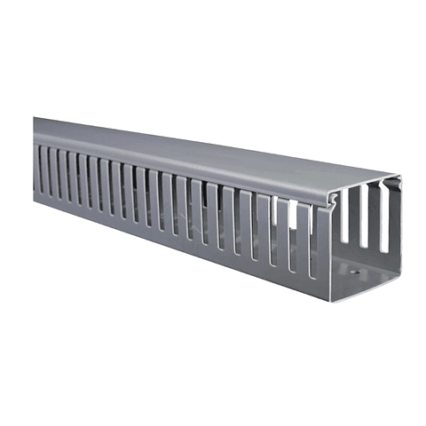 Canaleta Ranurada Gris 2 Metros 