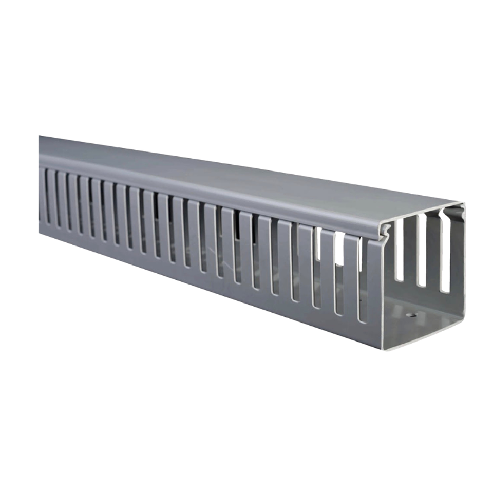 Canaleta Ranurada Gris 2 Metros  1