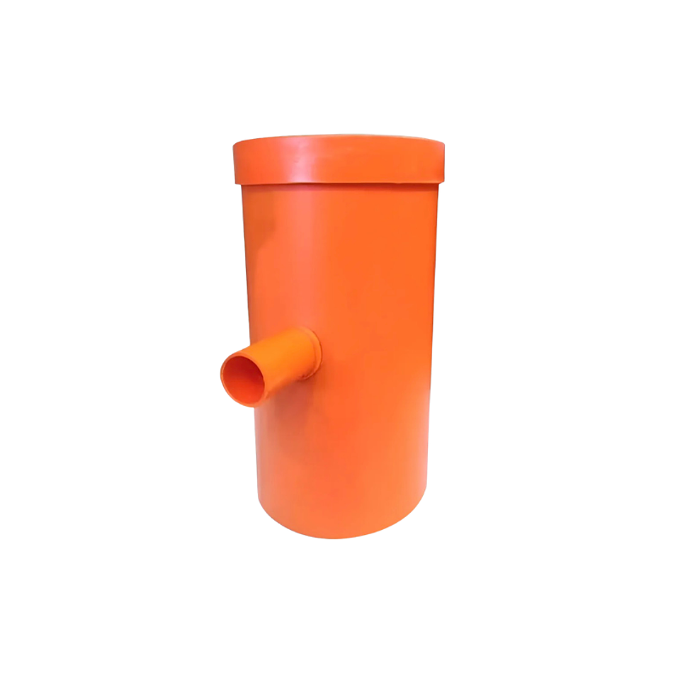 Camara De Registro Tierra Pvc 110mm Con Tapa  1