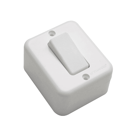 Casquete  Interruptor Sobrepuesto 16A Stanford 