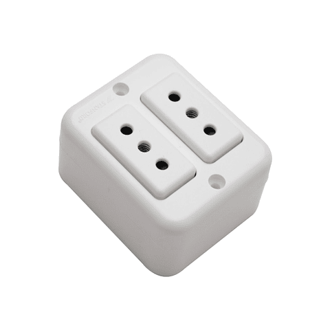 Casquete Enchufe Sobrepuesto 10 & 16A  Stanford