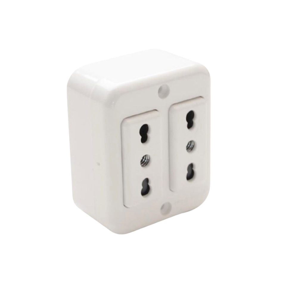 Casquete Enchufe Sobrepuesto 10 & 16A  Stanford 5