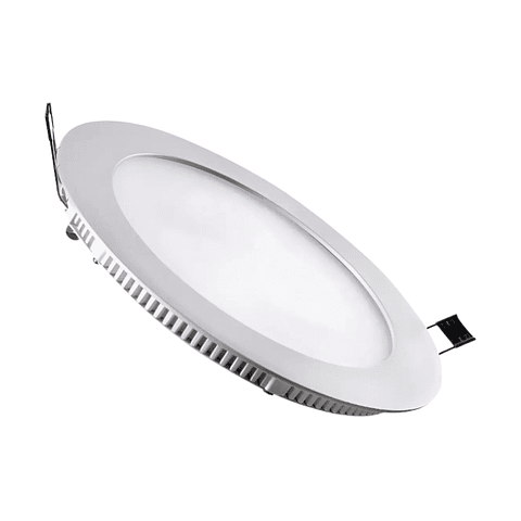 Pane Led Embutido Circular Luz Fria 5700K 