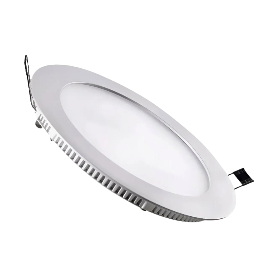 Pane Led Embutido Circular Luz Fria 5700K  1