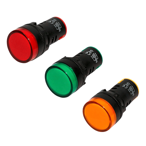 Luz Piloto 22mm 220v IP54