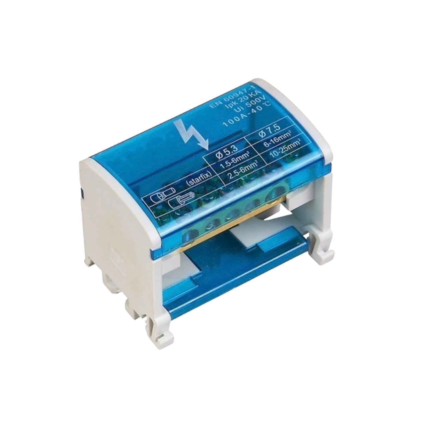 Barra Repartidora 125A 500v Ac  1