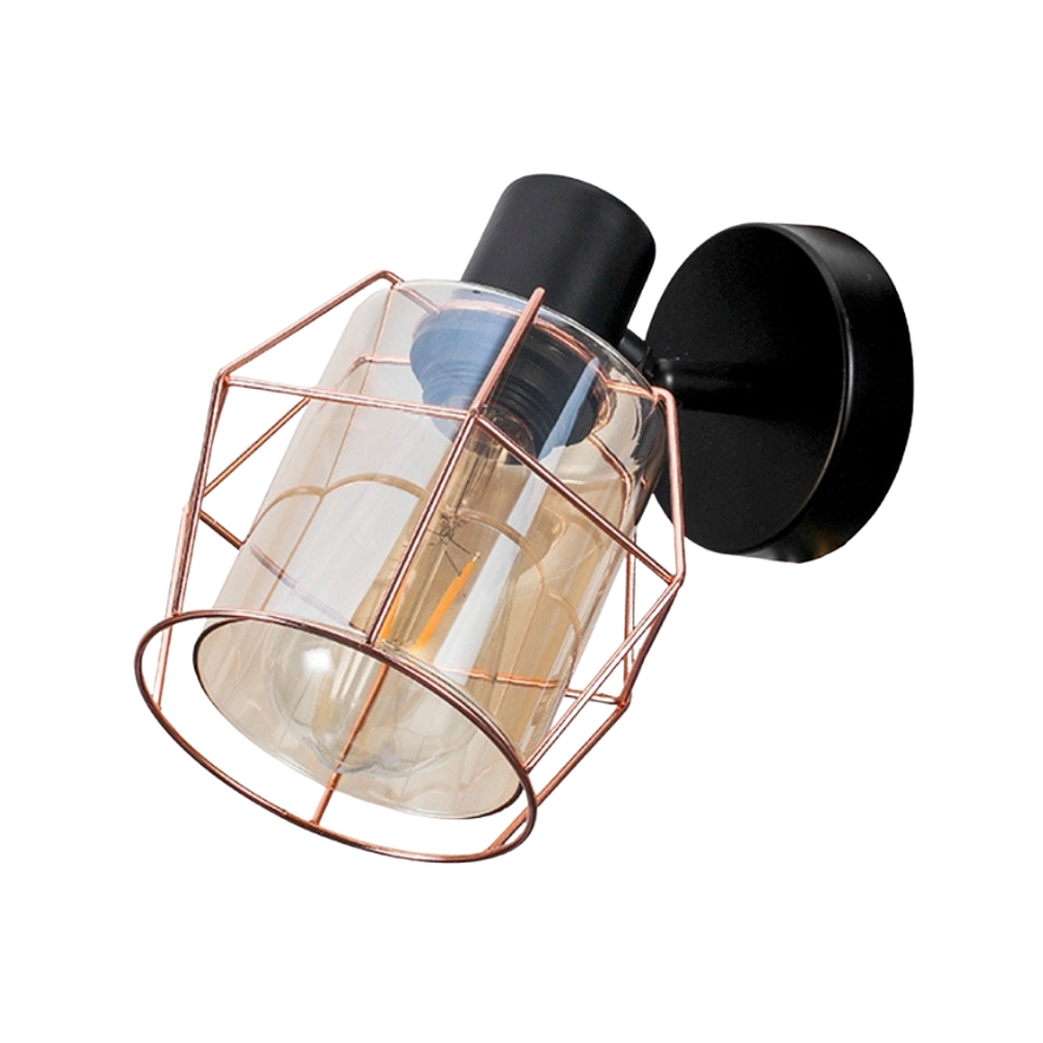 Aplique Dirigible E27 1l Cobre. Sin Ampolleta 2