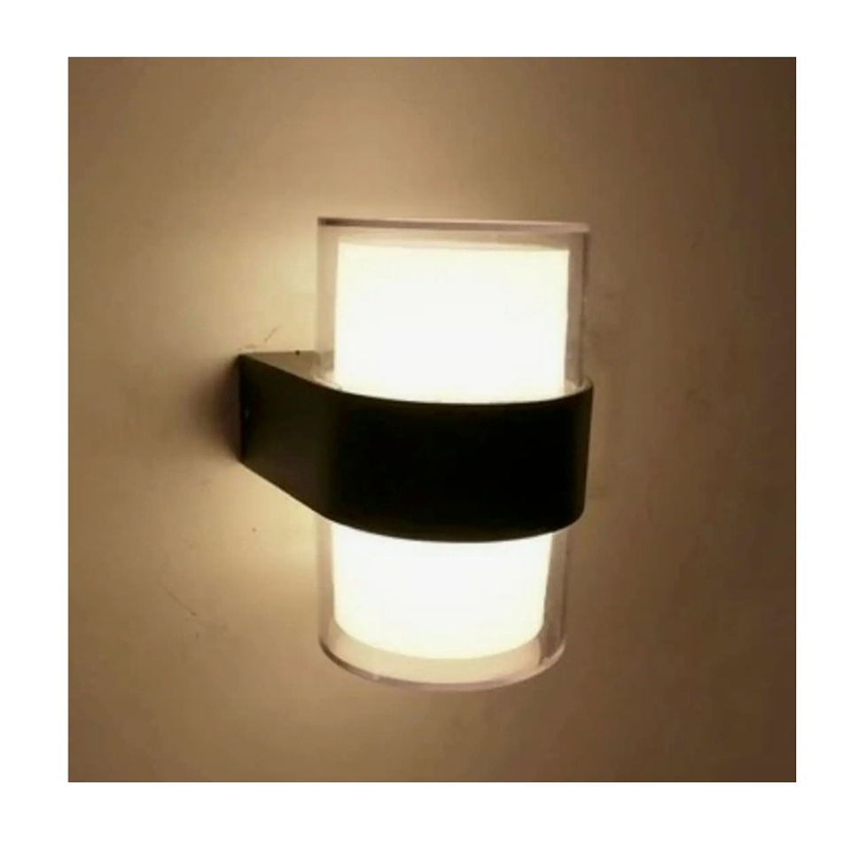 Aplique Led Pared Muro Cilindrico Luz Calida IP65  2