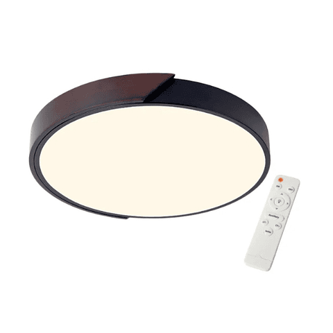 Lámpara Led Modelo C/Control Redonda Sobrepuesta 36w 40cm 3000-4000-6000k