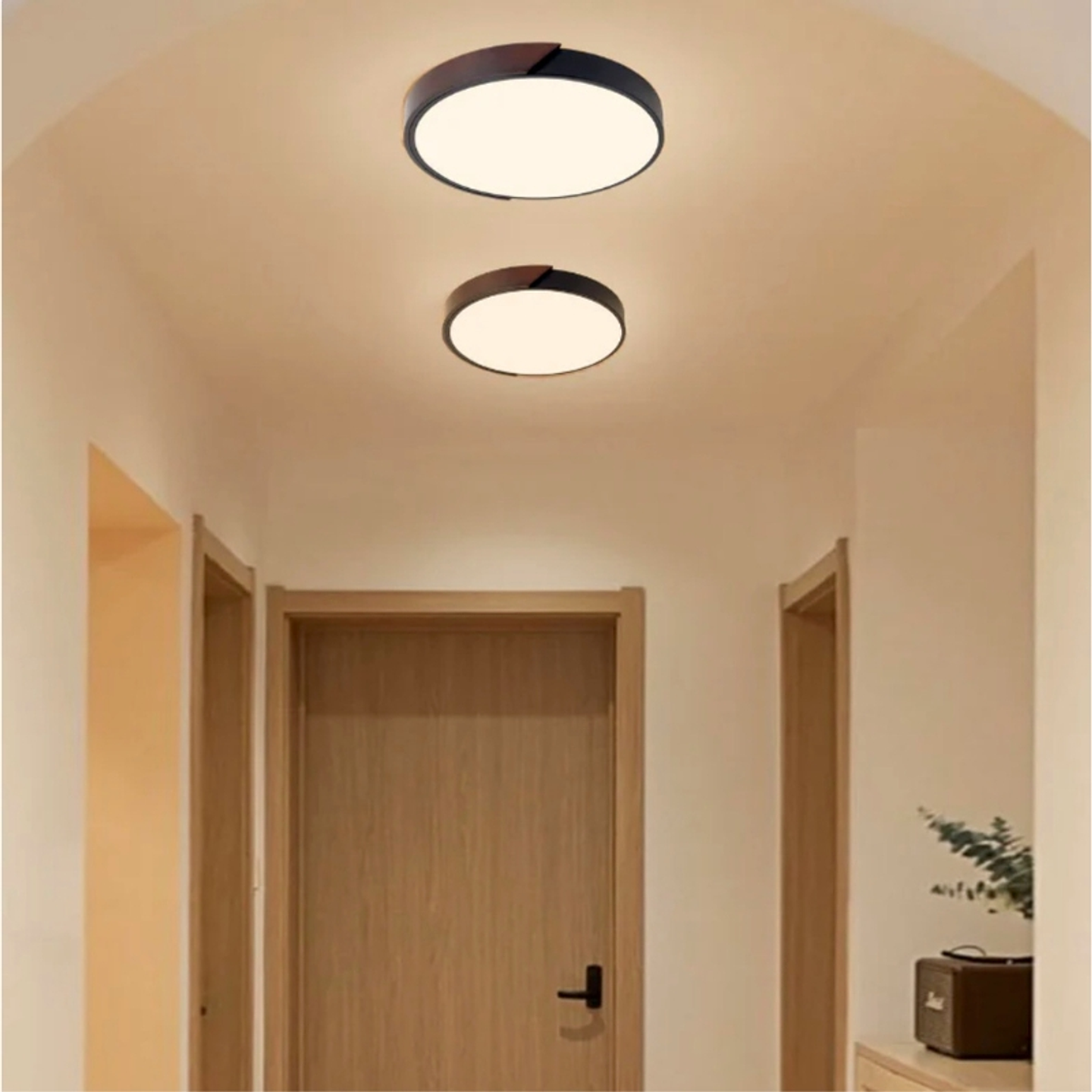 Lámpara Led Modelo C/Control Redonda Sobrepuesta 36w 40cm 3000-4000-6000k 3