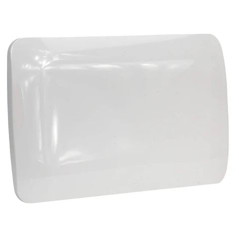 Placa Ciega Blanco Armada LEXO