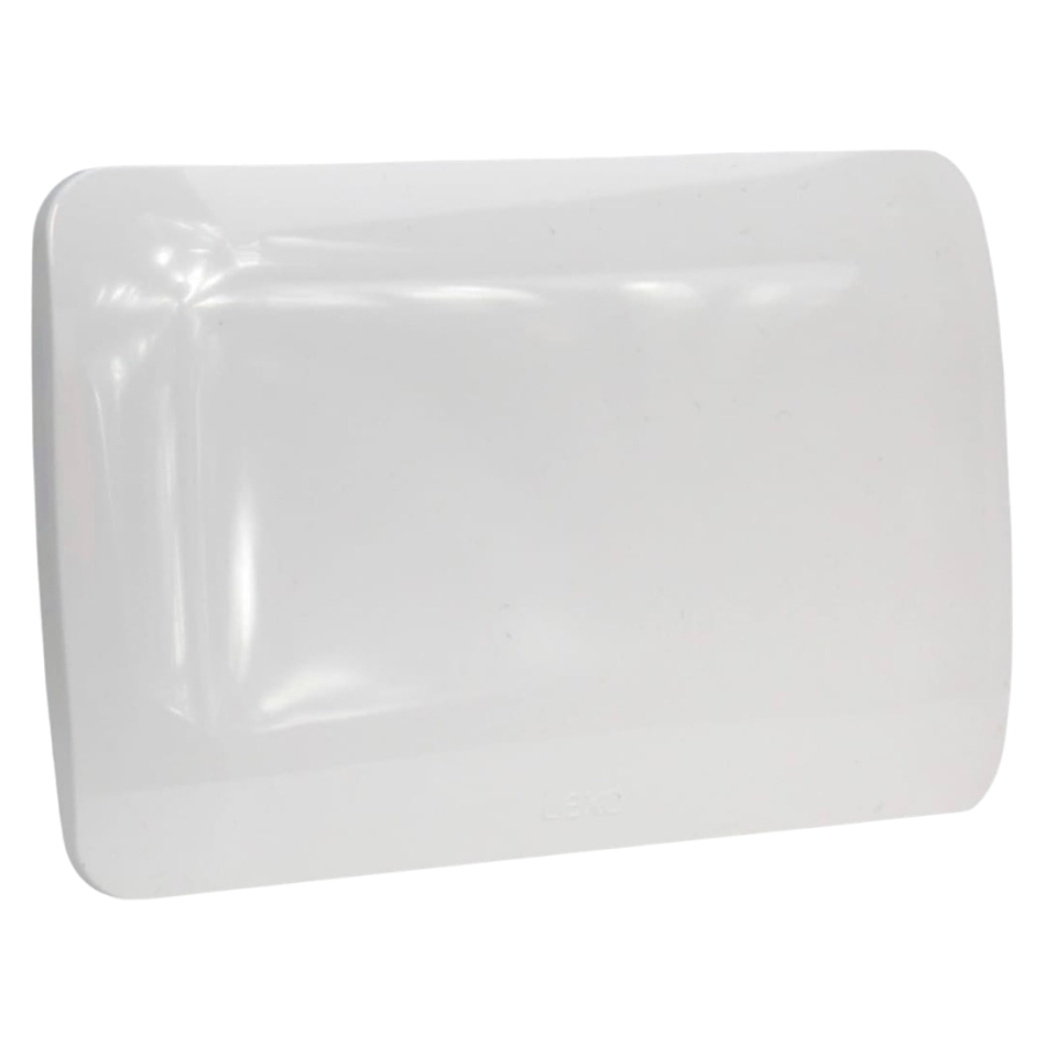 Placa Ciega Blanco Armada LEXO 1