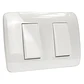 INTERRUPTOR 9/15 10A BLANCO LEXO - Miniatura 1