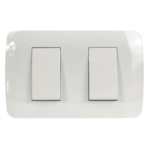 INTERRUPTOR 9/15 10A BLANCO LEXO