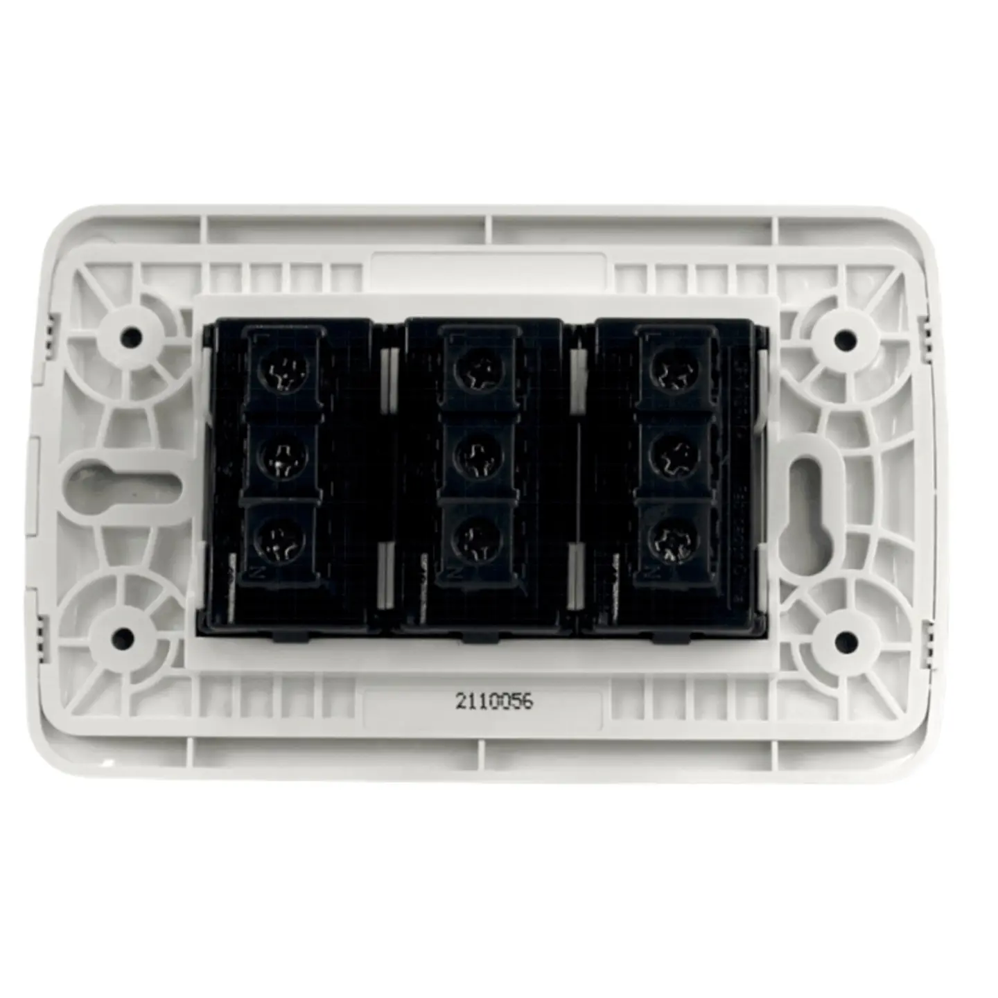 TOMA TRIPLE 10A 250V BLANCO LEXO 3