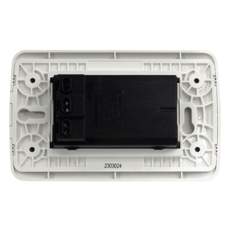 Toma Doble Compacto 10A 250V Blanco LEXO 3