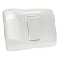 Interruptor 9/24 10A Blanco Lexo - Miniatura 1