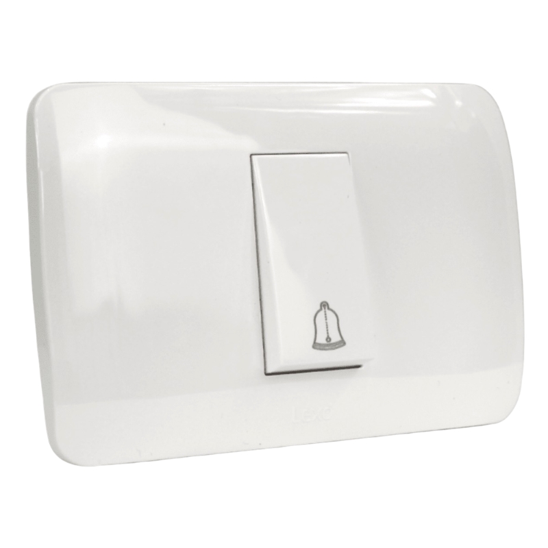 Interruptor Timbre 10A Blanco Lexo
