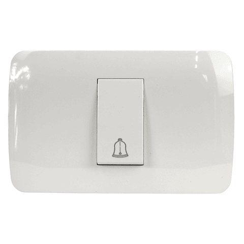 Interruptor Timbre 10A Blanco Lexo