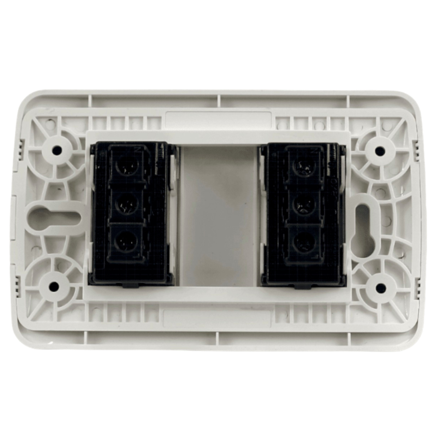 Toma Doble 10A + 10/16A 250v Blanco Lexo 3