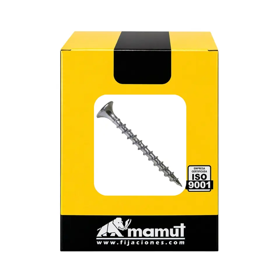 Tornillo Drywall Punta Fina 100 Unidades MAMUT 1