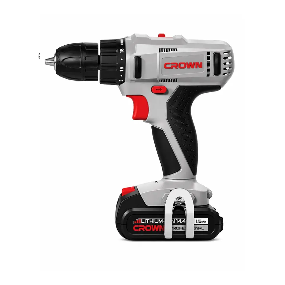 Taladro/atornillador Inalambrico 14.4v Crown Sec 1