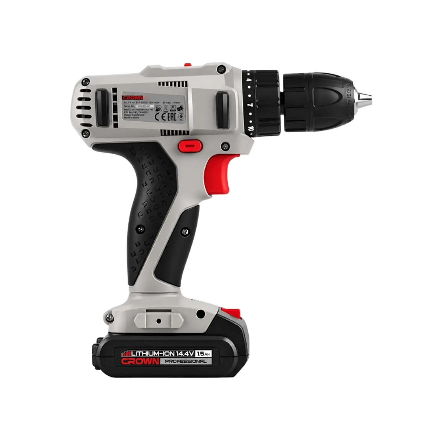 Taladro/atornillador Inalambrico 14.4v Crown Sec 2