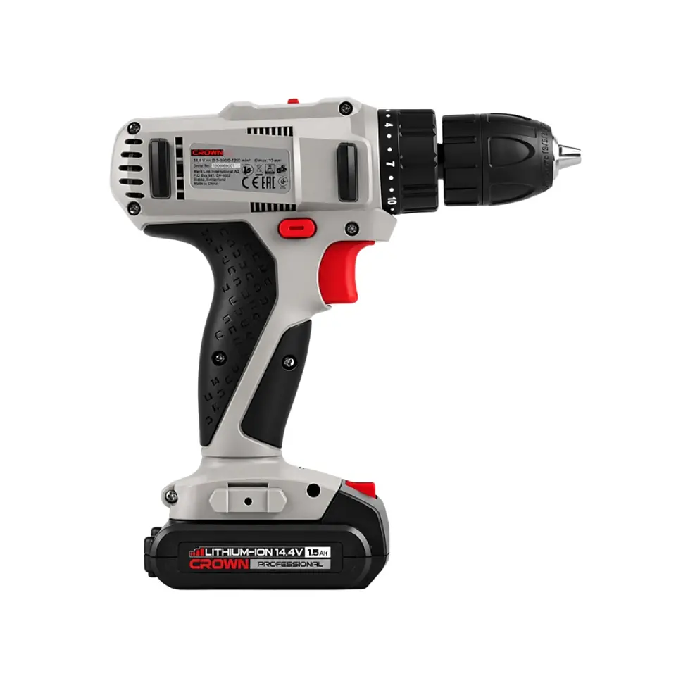Taladro/atornillador Inalambrico 14.4v Crown Sec 2