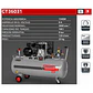 Compresor De Aire 100lt Crown Sec - Miniatura 2