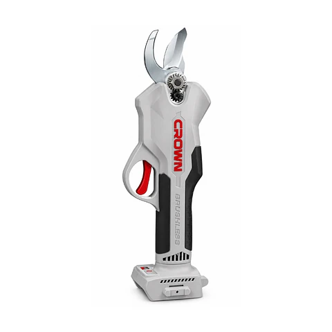 Tijera de podar inalambrica 20V + 1 bateria 2.0Ah y cargador Crown Sec
