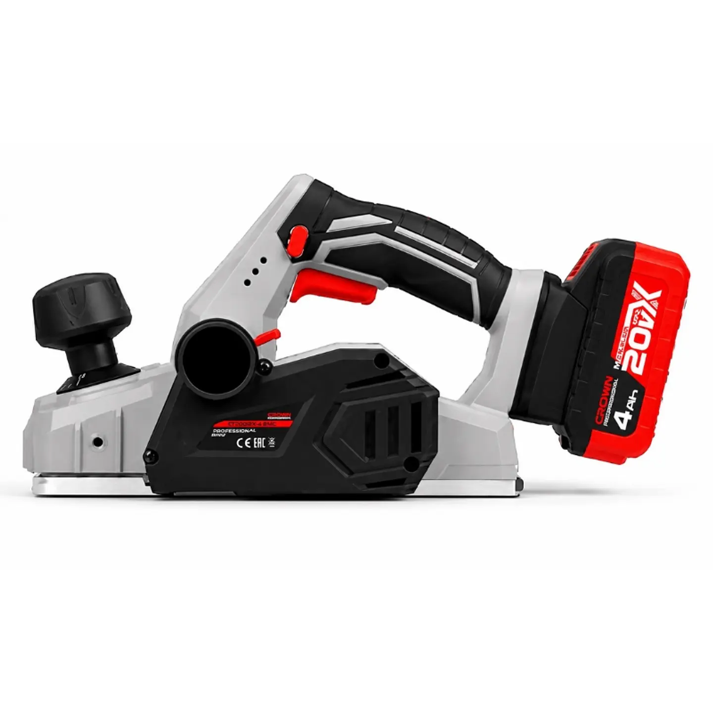 Cepillo garlopa inalambrico multifuncional 20V Crown Sec 3