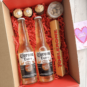 Caja Especial Corona y Toblerone