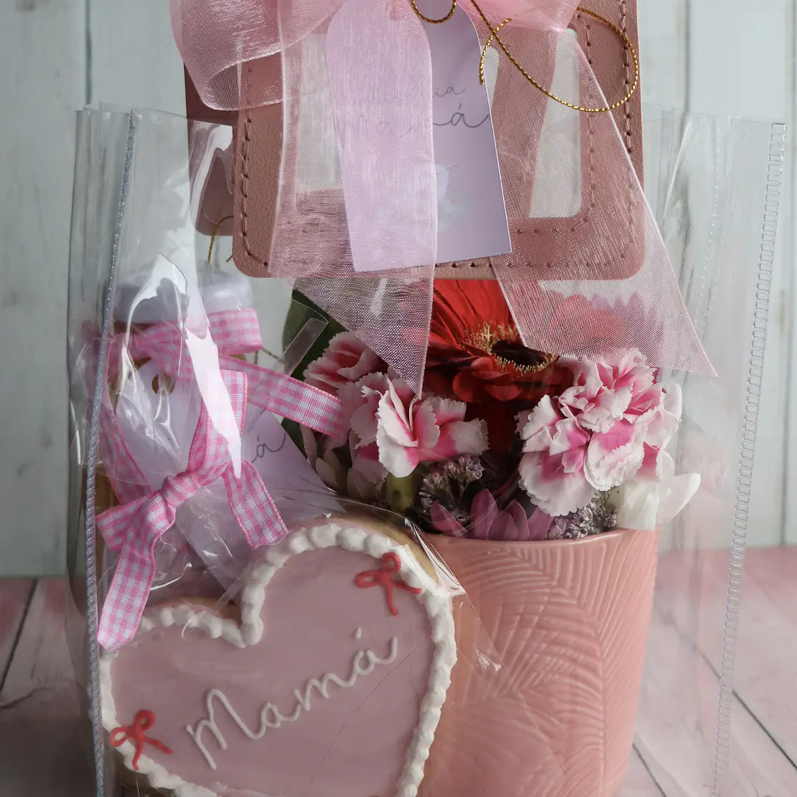 Bag Día de la Mamá - Mini Desayuno y Flores 1