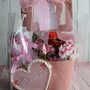 Bag Día de la Mamá - Mini Desayuno y Flores