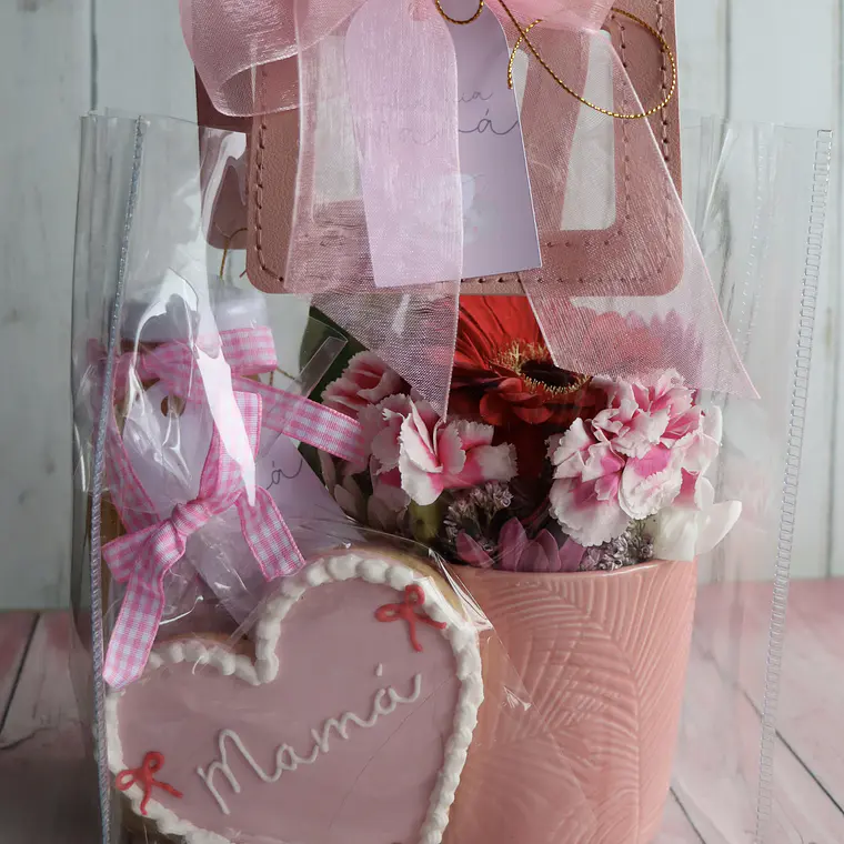 Bag Día de la Mamá - Mini Desayuno y Flores 1