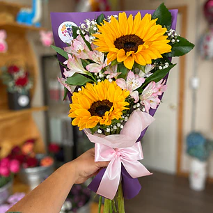 Ramo 2 Girasoles 