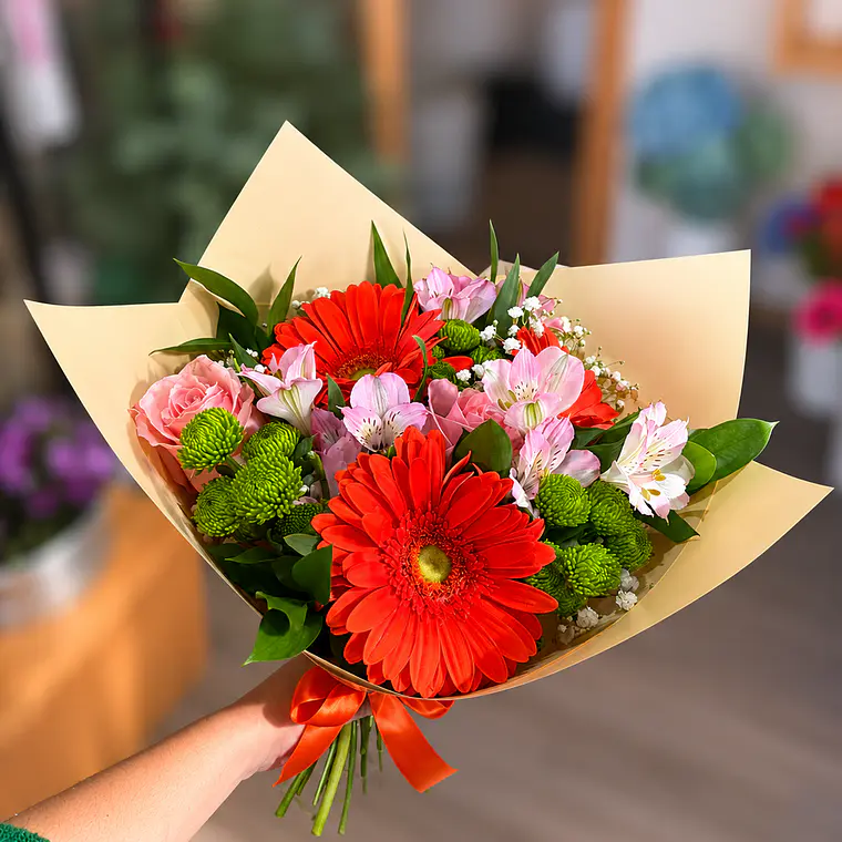 Bouquet de Flores Mixto Tamaño M 1