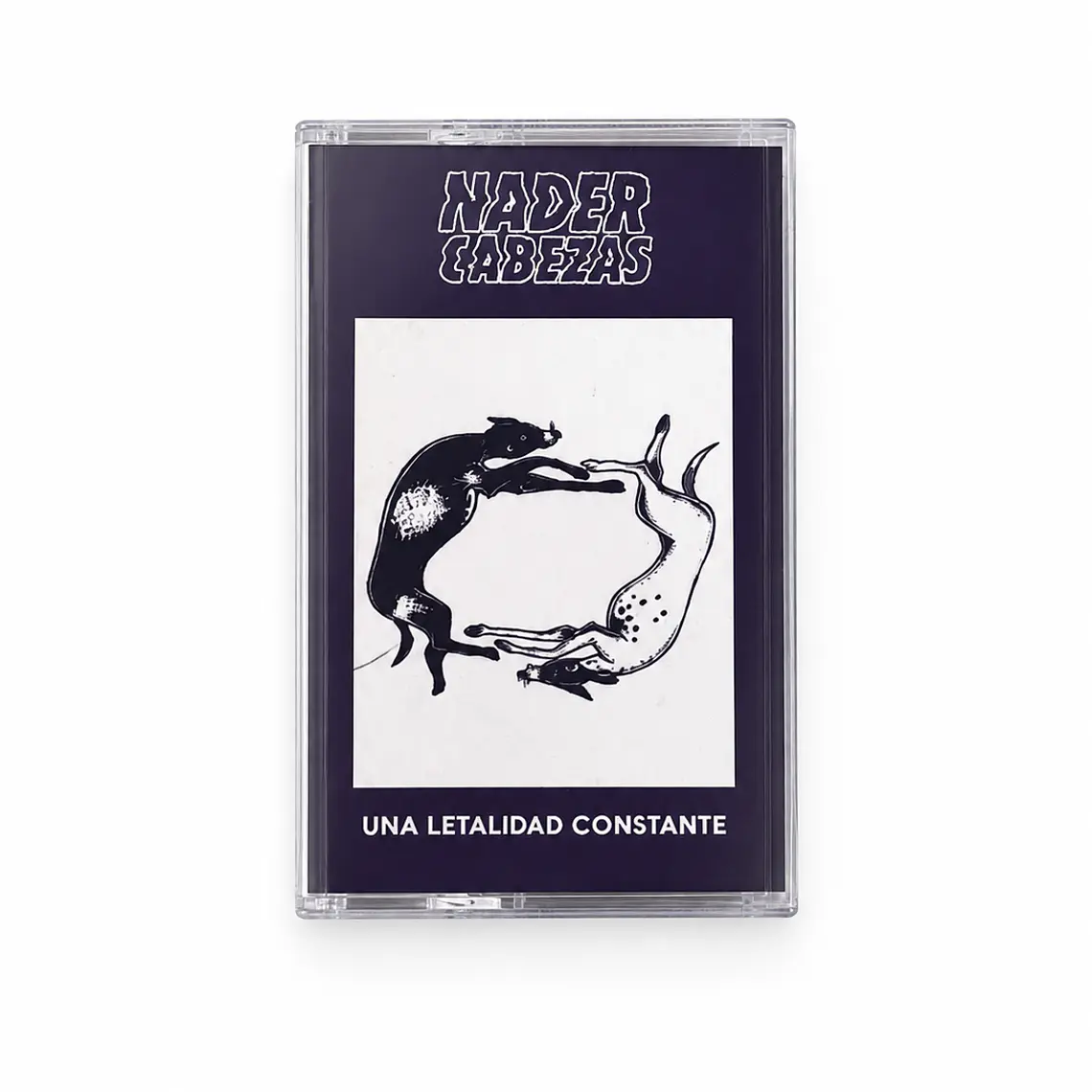 Cassette Nader Cabezas – Una Letalidad Constante | Edición Física con Caja Transparente 1