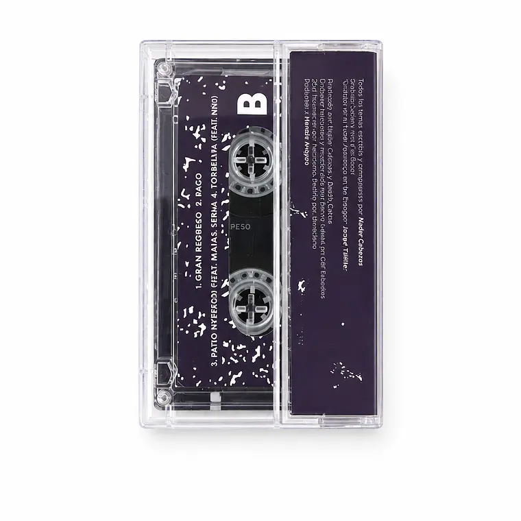 Cassette Nader Cabezas – Una Letalidad Constante | Edición Física con Caja Transparente 2