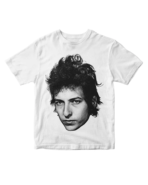 Polera Bob Dylan – Halftone Portrait