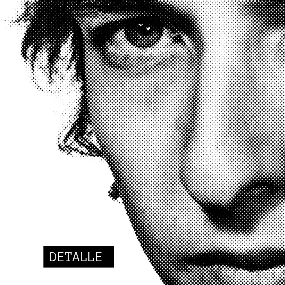 Polera Bob Dylan – Halftone Portrait 3