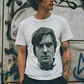 Polera John Maus – Noir Synth Portrait - Miniatura 1