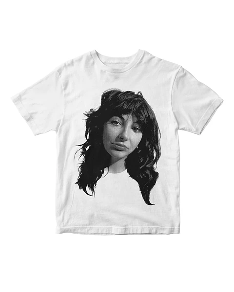 Polera Kate Bush – Wuthering Halftone Portrait