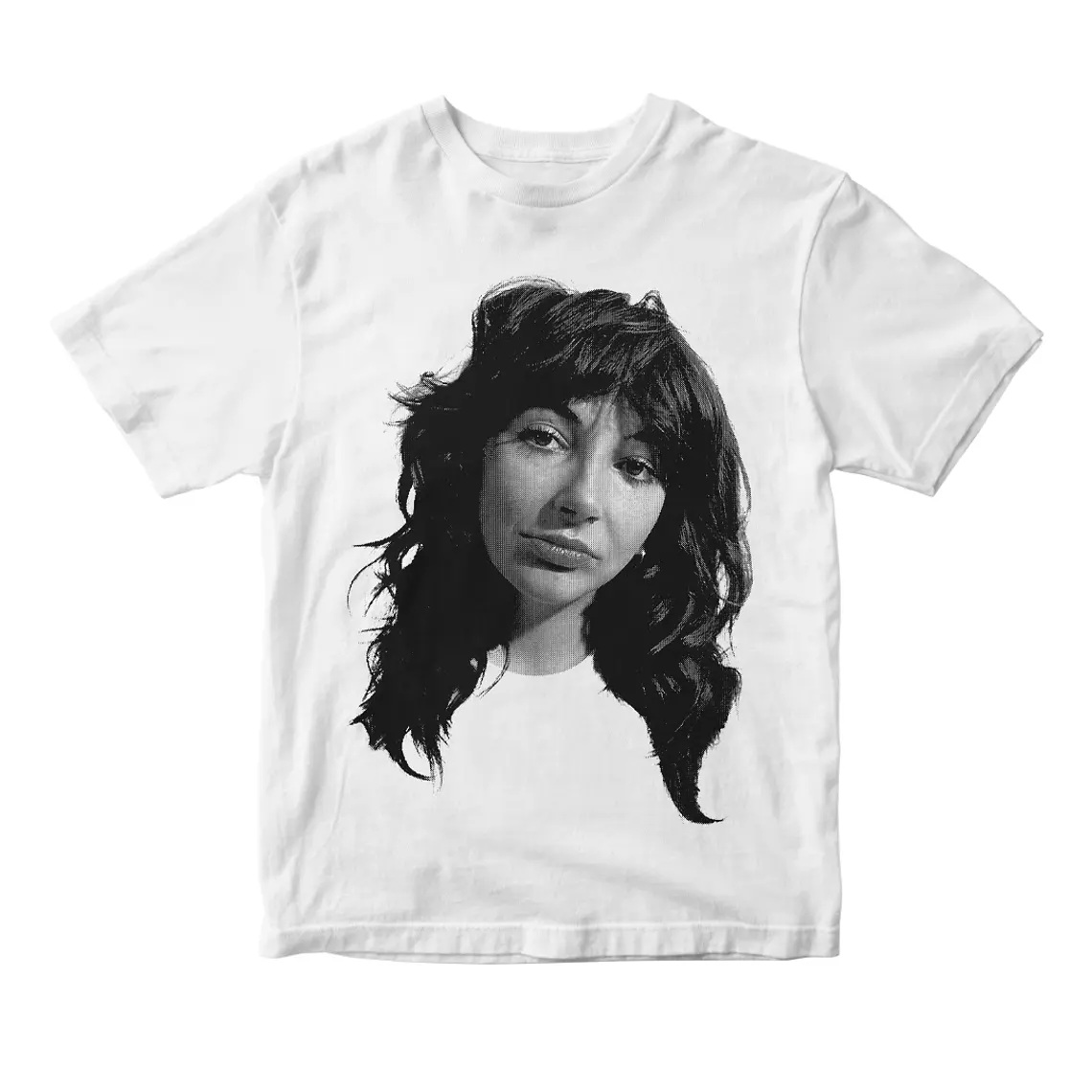 Polera Kate Bush – Wuthering Halftone Portrait 2